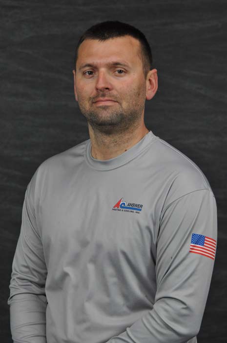 Answer Heating & Cooling employee; Andrew M.