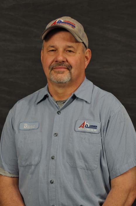Answer Heating & Cooling employee; Dave K.