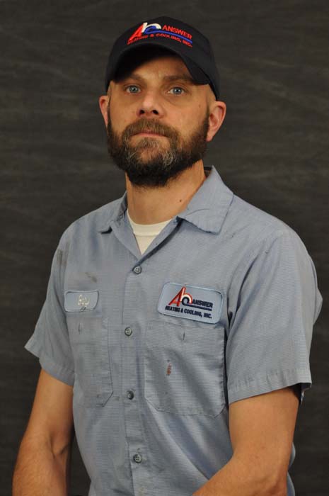 Answer Heating & Cooling employee; Gary G.