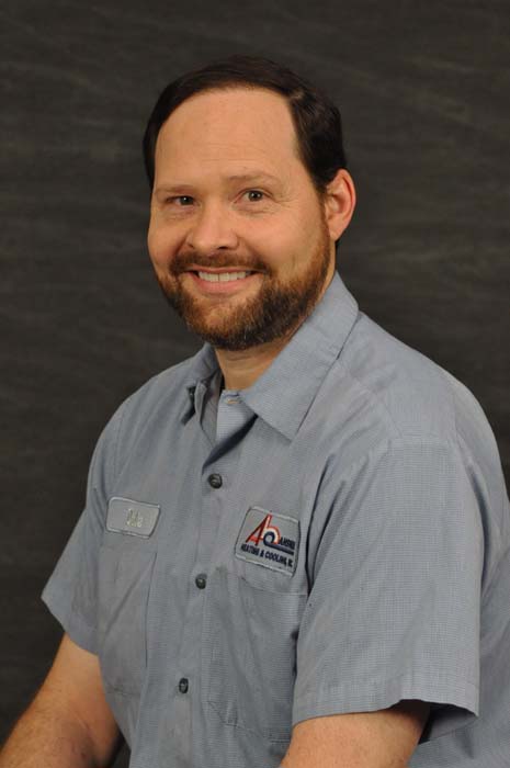 Answer Heating & Cooling employee; Dale G.