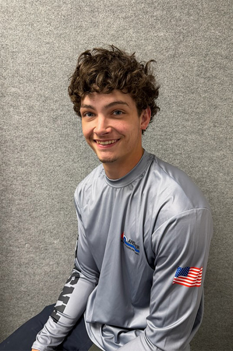 Answer Heating & Cooling employee; Logan C.