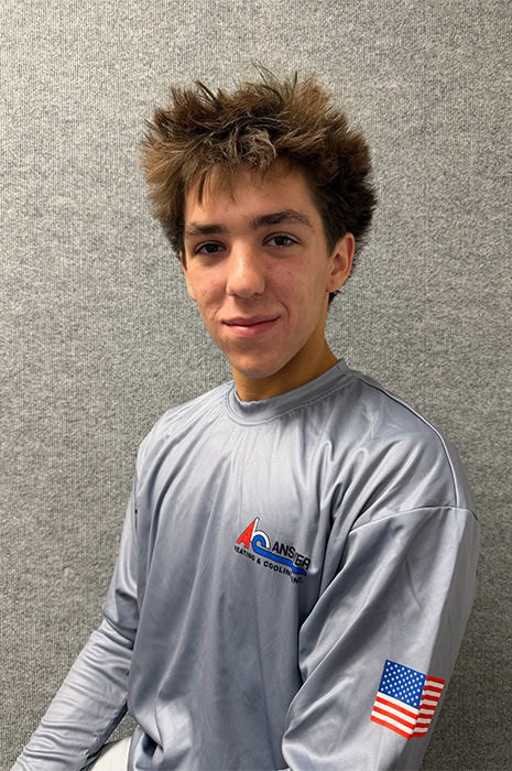 Answer Heating & Cooling employee; Jackson M.