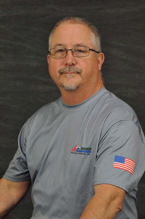 Answer Heating & Cooling employee; Dave R.