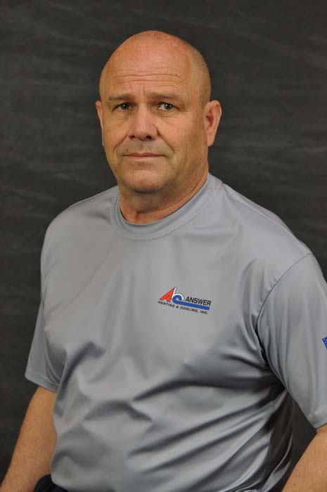Answer Heating & Cooling employee; Dean P.