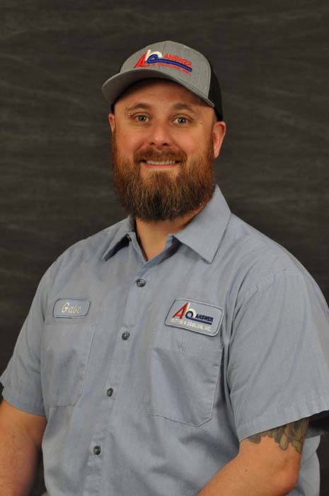Answer Heating & Cooling employee; Gabe V.