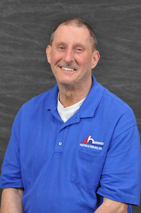 Answer Heating & Cooling employee; Dave P.